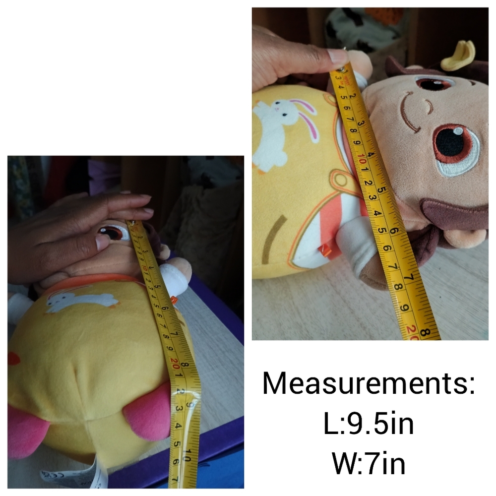 Squishmallows Kellytoy Plush Hug Mees COCOMELON "NINA" 9.5in - Picture 8 of 11